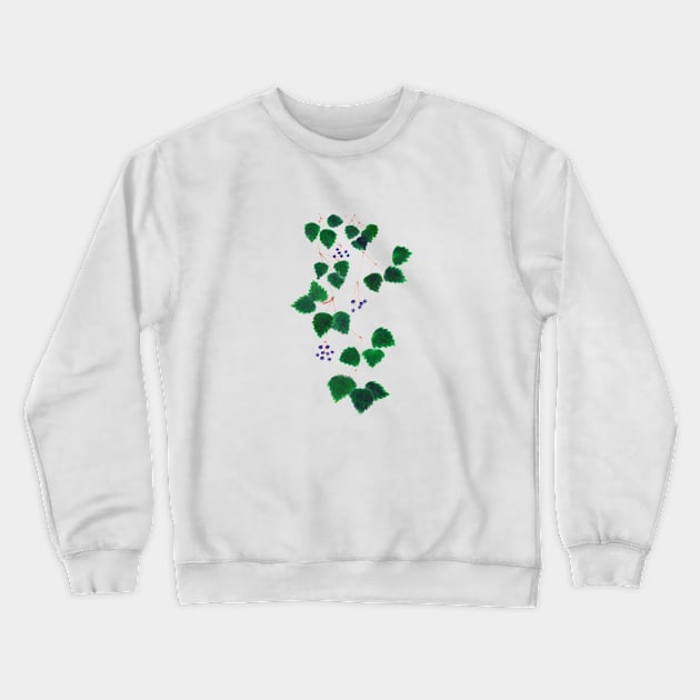 Summer Berries Crewneck Sweatshirt by Art is Sandy